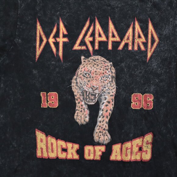 Def Leppard Rock of Ages 1996 Tour Graphic Tee | L - Picture 2 of 5